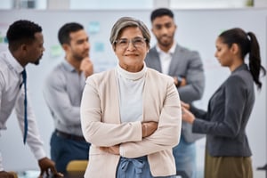 payroll manager and her team