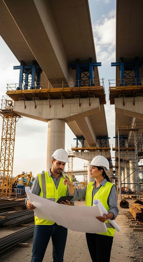 Construction workers on site 2